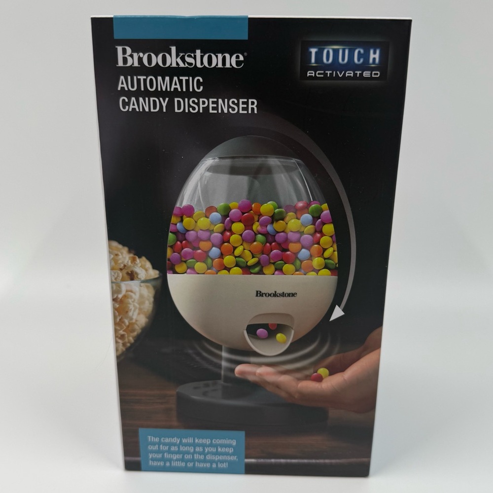 Brookstone Automatic Candy Dispenser Touch Activated White